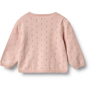 Strickjacke Maia Powder Rosa von Wheat