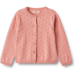 Strick Cardigan Maia Rosa von Wheat