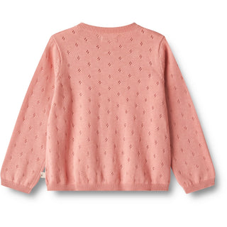 Strick Cardigan Maia Rosa von Wheat