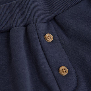 Baumwollhose Mitternachtsblau von Minymo