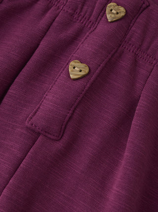Baumwollhose Raspberry Coulis von Minymo