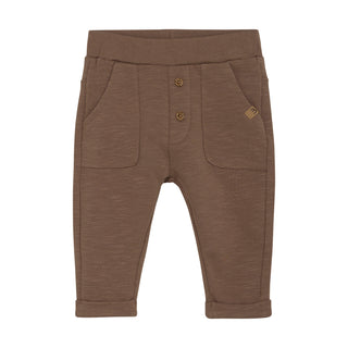 Baumwollhose Caribou Braun von Minymo