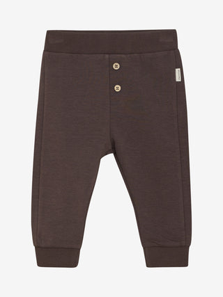 Bambus-Baumwolle Hose Braun mit Fuchsmotiv von Minymo