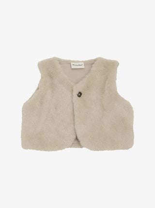 Baby-Gilet Smoke Grey von Minymo