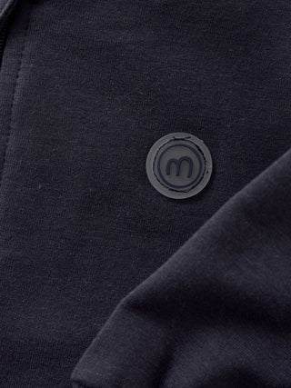 Bambus-Baumwolle Babyjacke Parisian Night Blau von Minymo