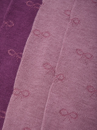 Strumpfhose 2er Set Violett-Lila von Minymo