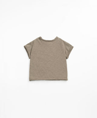 T-Shirt Khaki-Braun meliert von Play Up