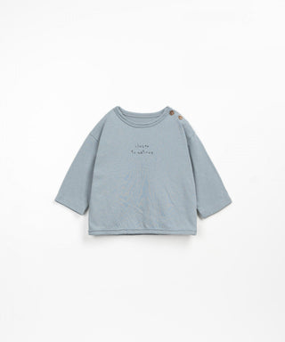 Langarmshirt Hellblau für Kleinkinder von Play Up