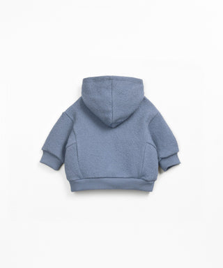 Jersey Kapuzenjacke für Kleinkinder Watercolor Hellblau von Play Up