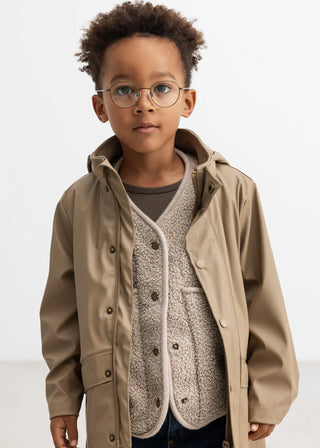 Teddy Gilet Jolly Oyster Grey von MarMar Copenhagen