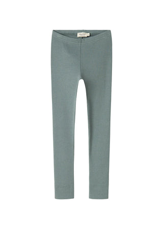 Modal Rib Leggings Dusty Green von MarMar Copenhagen