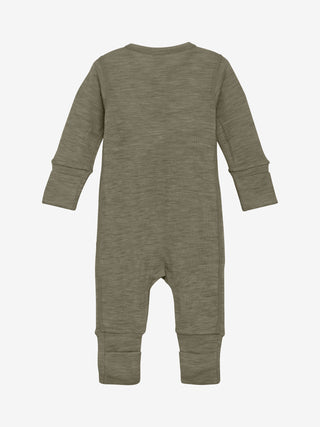Merinowolle Pyjama Dusky Green von CeLaVi