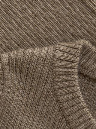 Merinowolle Strick Cardigan Cocoa Creme von CeLaVi