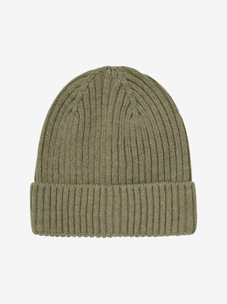 Merinowolle Strickmütze Khaki von CeLaVi