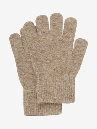 Wolle Handschuhe 2er Set Beige-Khaki von CeLaVi