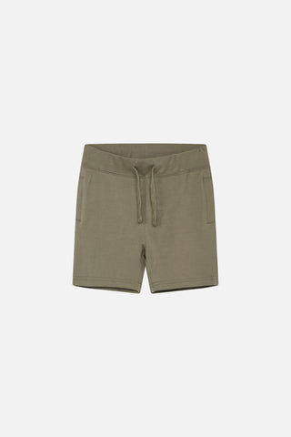 Kurze Bambus-Shorts Khaki von Hust and Claire
