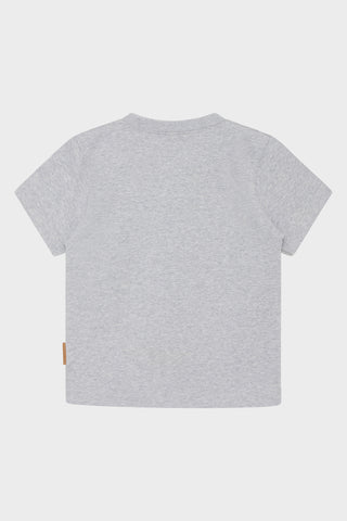 T-Shirt Grau mit Autoprint von Hust and Claire