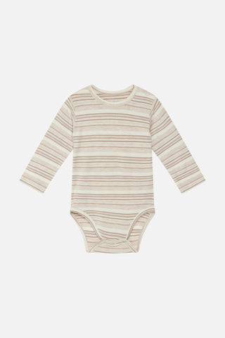 Bambus Body Buller Beige gestreift von Hust and Claire