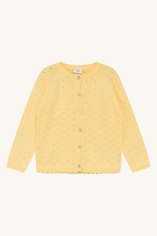 Strickjacke Cillja Gelb von Hust & Claire