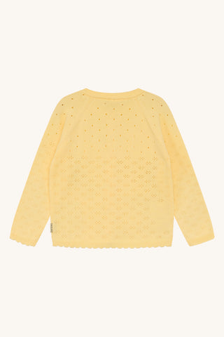 Strickjacke Cillja Gelb von Hust & Claire