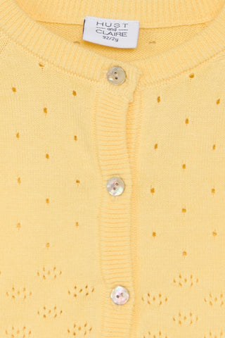 Strickjacke Cillja Gelb von Hust & Claire