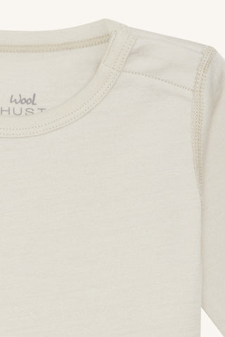 Merinowolle Body Bo Beige von Hust & Claire