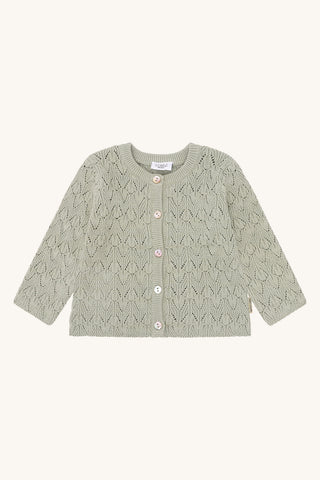 Strickcardigan Cilja Grün von Hust & Claire