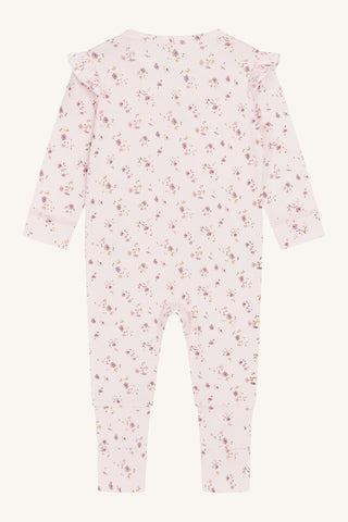 Bambus Pyjama Mulle Rosa mit Blumenprint von Hust and Claire