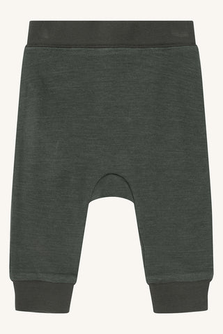 Merinowolle Hose Golf Solid Deep Ivy von Hust & Claire