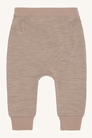 Merinowolle-Bambus Hose Gaby Biscuit von Hust & Claire