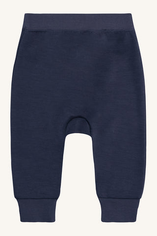Merinowolle-Bambus Hose Gaby More Navy von Hust & Claire
