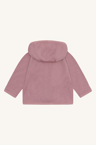 Merinowolle-Bambus Jacke Camil Pale Mauve von Hust & Claire