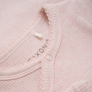 Modal Wickelbody Rosa Meliert von Fixoni