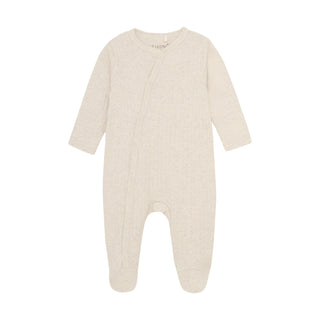 Strampler White Sand Melange von Fixoni