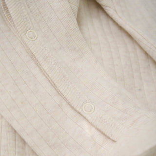 Strampler White Sand Melange von Fixoni