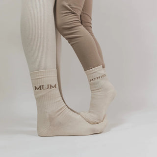 Organic Socks - MUM- Sand von Cosy Roots