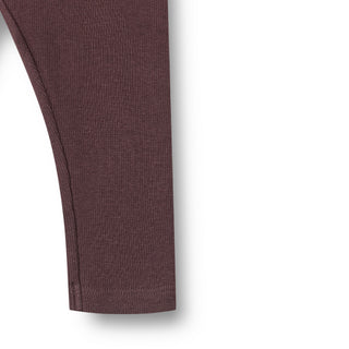 Modal Rib-Babyleggings Maddy Fudge von Wheat