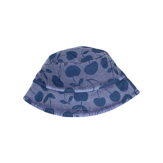 Sonnenhut Blau mit Dunkelblauem Kirschprint von Búho