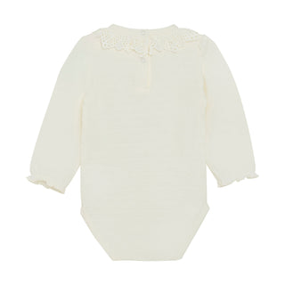 Langarm Body Ivory von En Fant
