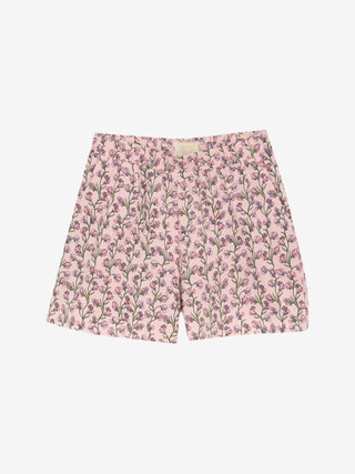Shorts für Kinder Rosa mit Blumenmuster von Creamie