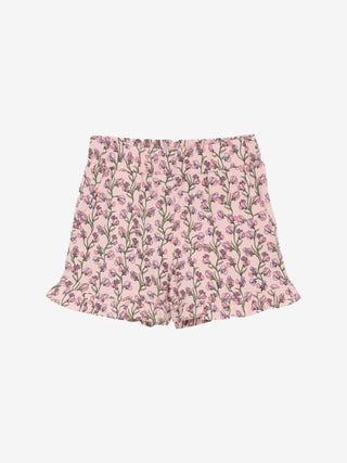 Shorts Rosa mit Blumenmuster von Creamie