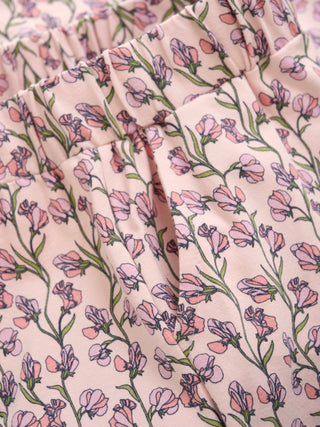 Shorts Rosa mit Blumenmuster von Creamie