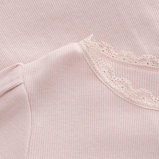 Modal langarm Kleid Sepia Rose für Kinder von Huttelihut