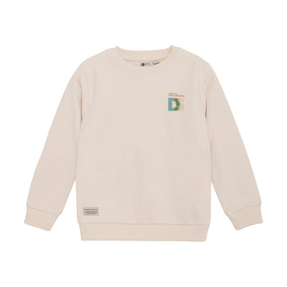 Sweater Beige mit Rückenprint von Daily7Kids