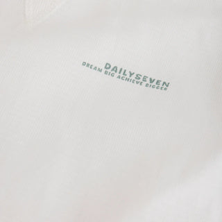 T-Shirt Weiss mit Rückenprint von Daily7Kids