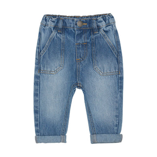Baby Jeanshose Denim Blau von En Fant