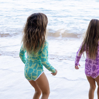 UV Badeanzug langarm Beach Comber Pistache von Beach & Bandits