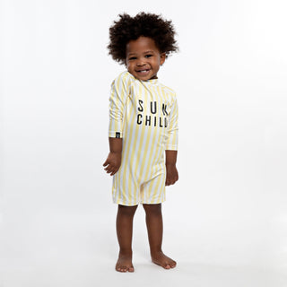 Baby UV Badeanzug Langarm Sun Child Yellow von Beach & Bandits
