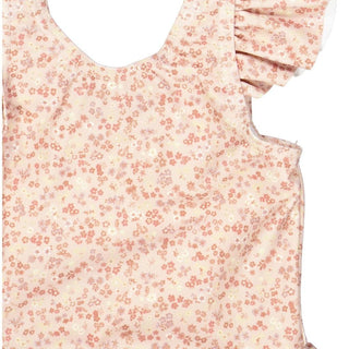 Badekleid Diddi mit Zartrosa Miniblumenprint von Wheat