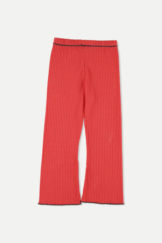 Rib-Leggings Rot von Cozmo